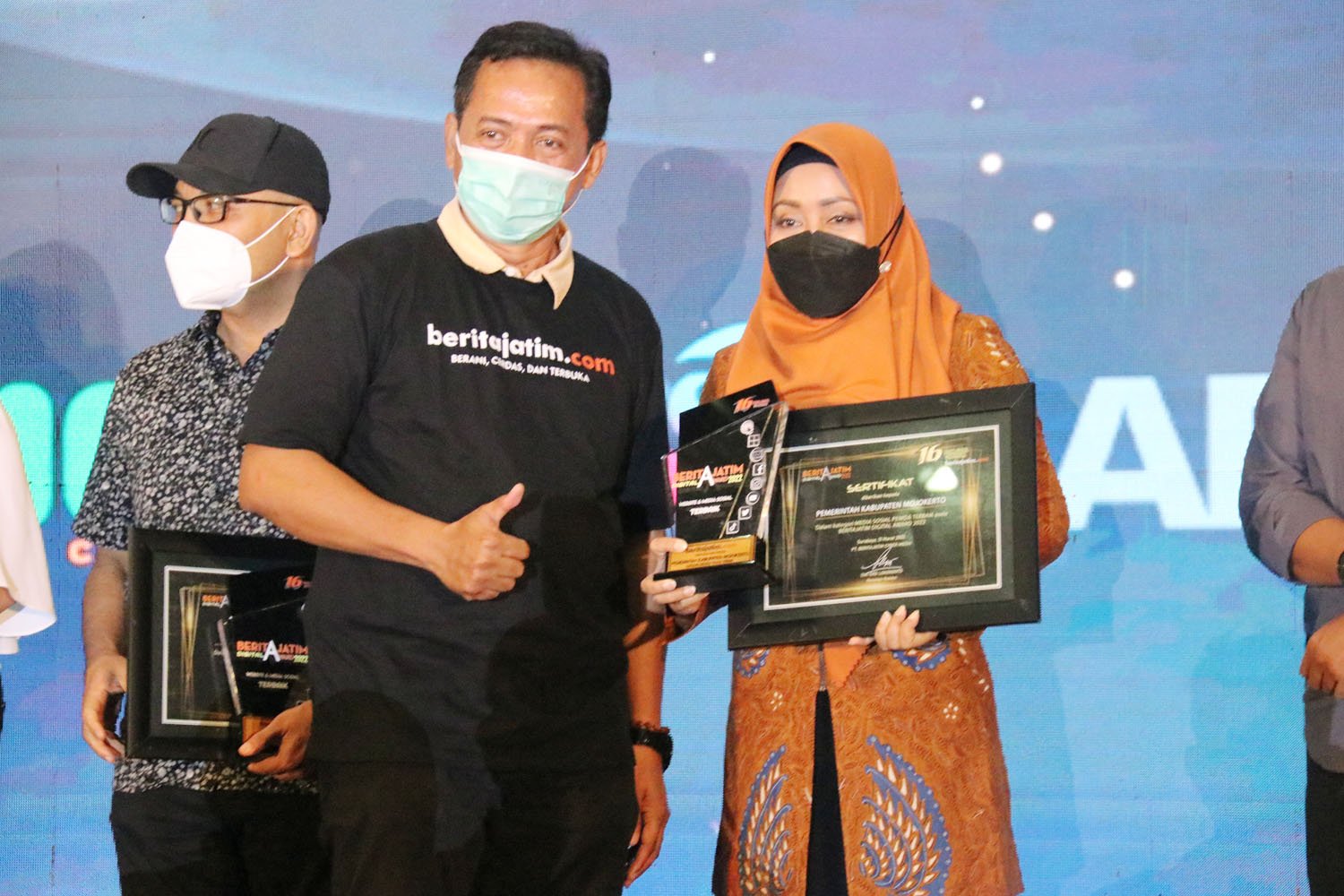 Raih Digital Award 2022, Website Pemkab Mojokerto Masuk Kategori Website Terbaik