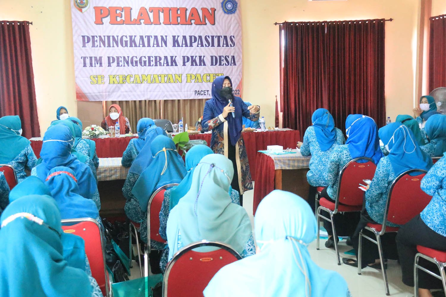 Peningkatan Kapasitas TP PKK Se-Kecamatan Pacet, Bupati Mojokerto Tekankan Penurunan Stunting