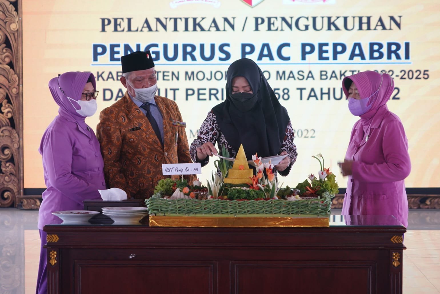 Hadiri Pelantikan PAC Pepabri, Bupati Mojokerto Berharap Ormas Bisa Pecahkan Persoalan Rakyat