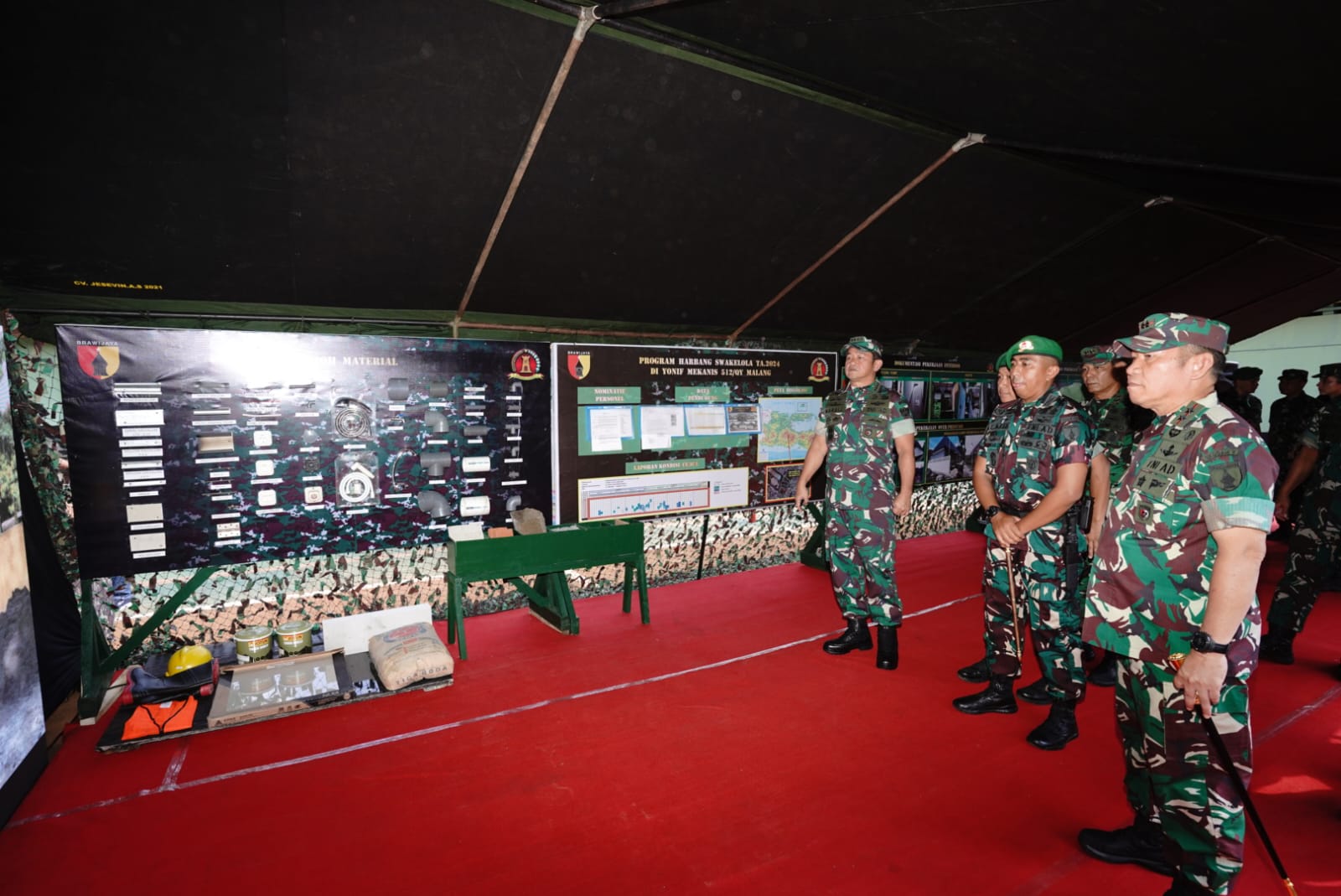 KSAD Jenderal TNI Maruli Simanjuntak Tinjau Hasil Renovasi Rumdis di Yonif 512/QY 