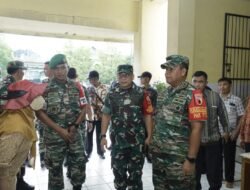 Pangdam V/Brawijaya Tinjau Kesiapan Pelaksanaan Kunjungan Presiden Jokowi di Kabupaten Ngawi