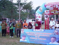 Final Porkab Sepak Bola Tubaba Berjalan Meriah