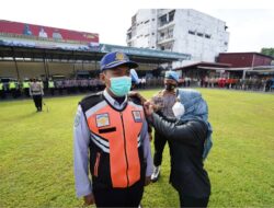 Wali Kota Mojokerto Jadi Inspektur Upacara Gelar Pasukan Operasi Lilin