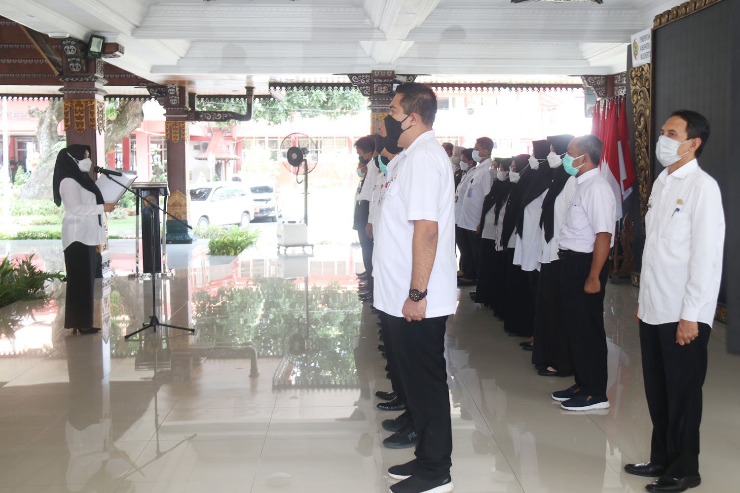 Bupati Ikfina Kukuhkan Pengurus P2TP2A Kabupaten Mojokerto