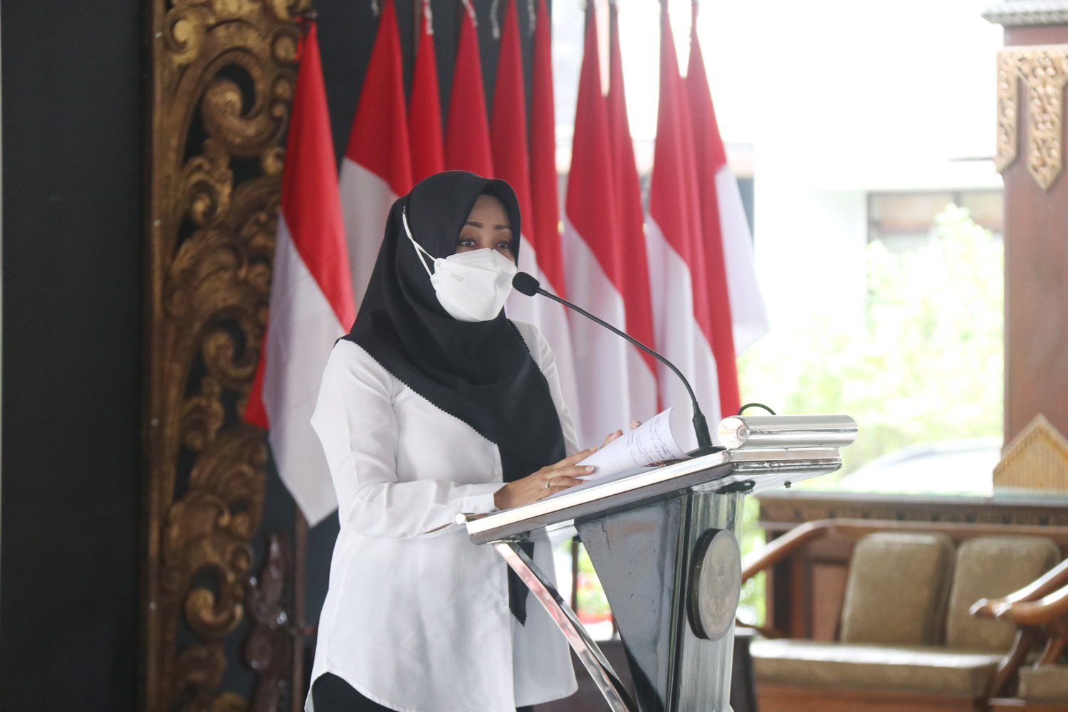 Bupati Mojokerto Gotong Royong dengan Gugus Tugas Tingkatkan Predikat KLA