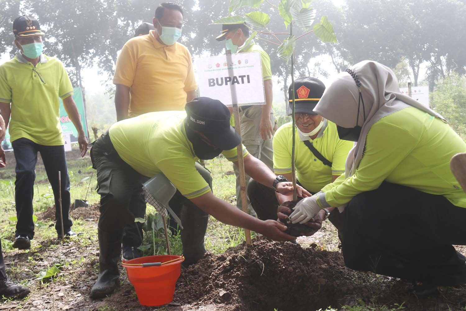Hari Bhakti Rimbawan, Bupati Mojokerto: Mari Jaga Kelestarian Hutan