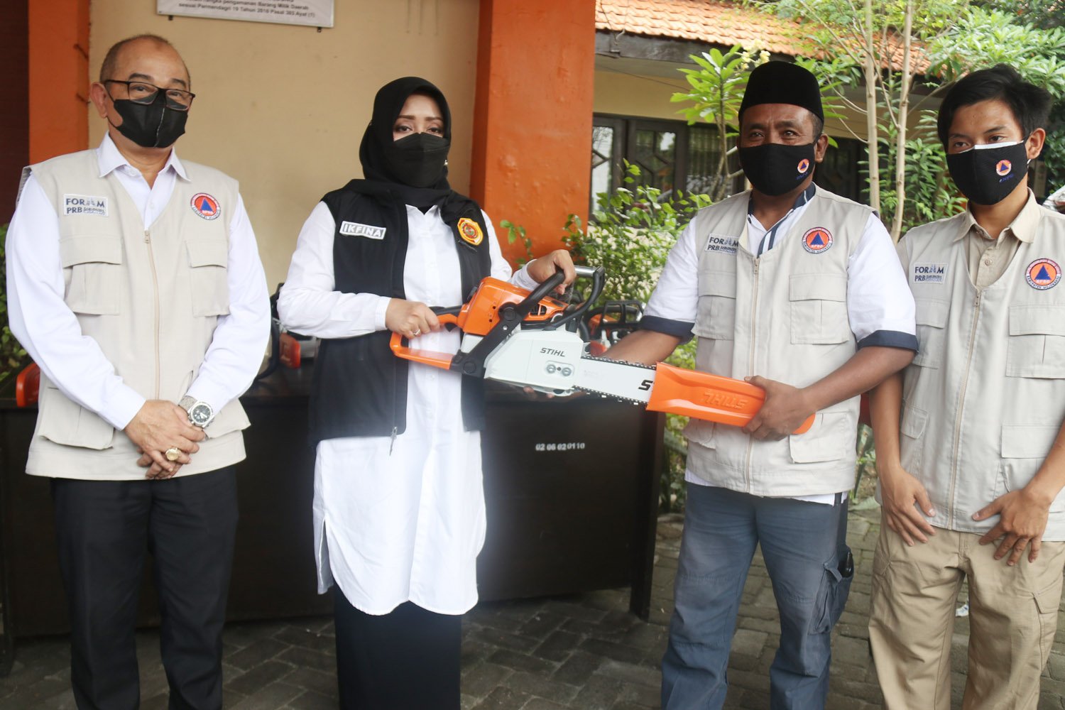 Pemkab Mojokerto Lengkapi Sarpras Forum Pengurangan Resiko Bencana