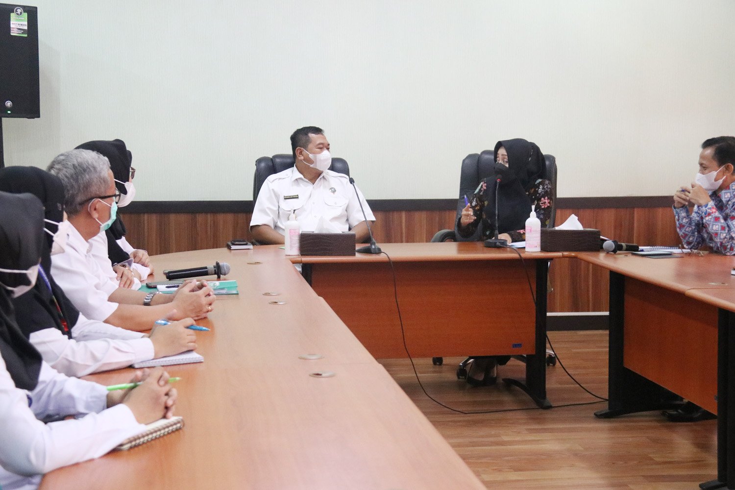 Dukung Terciptanya Desa Bersinar, Bupati Mojokerto Audiensi dengan BNN Jatim