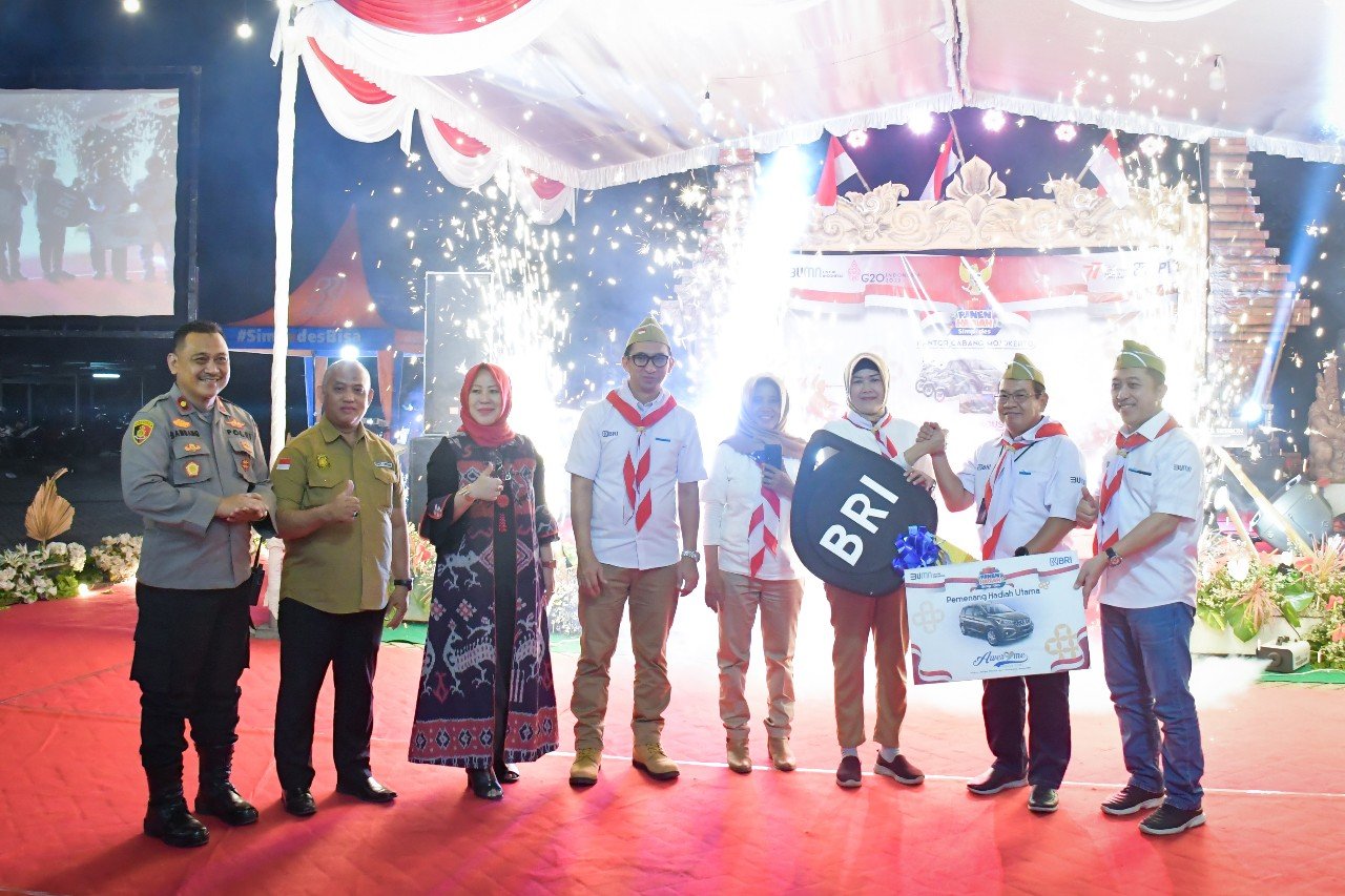 Panen Hadiah Simpedes BRI Mojokerto Berlangsung Meriah