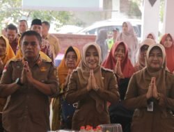 Eratkan Silaturahmi, Bupati Mojokerto Hadiri Rangkaian Halal Bihalal Di Kecamatan Dan Inspektorat