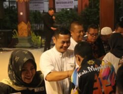 Halal Bihalal Bersama Keluarga Besar KONI, Bupati Mojokerto Dukung Para Atlet Untuk Terus Berprestasi