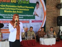 Tingkatkan Literasi Perempuan Dan Anak, Bupati Ikfina Launching Aplikasi SIPUSWITA