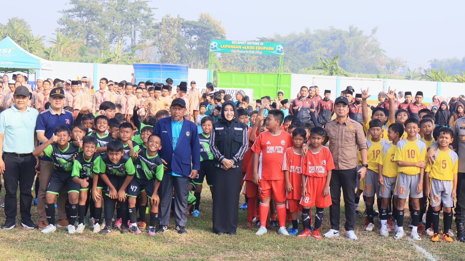 Buka Piala Askab PSSI Mojokerto, Bupati Ikfina : Kembangkan Skill Dan Semangat Perjuangan