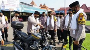 Inilah Gambaran Pengukuhan 92 Da’i Kamtibmas Polresta Mojokerto