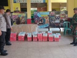 Babinsa dan Bhabinkamtibmas Modo Kawal Pendistribusian Logistik Pemilu