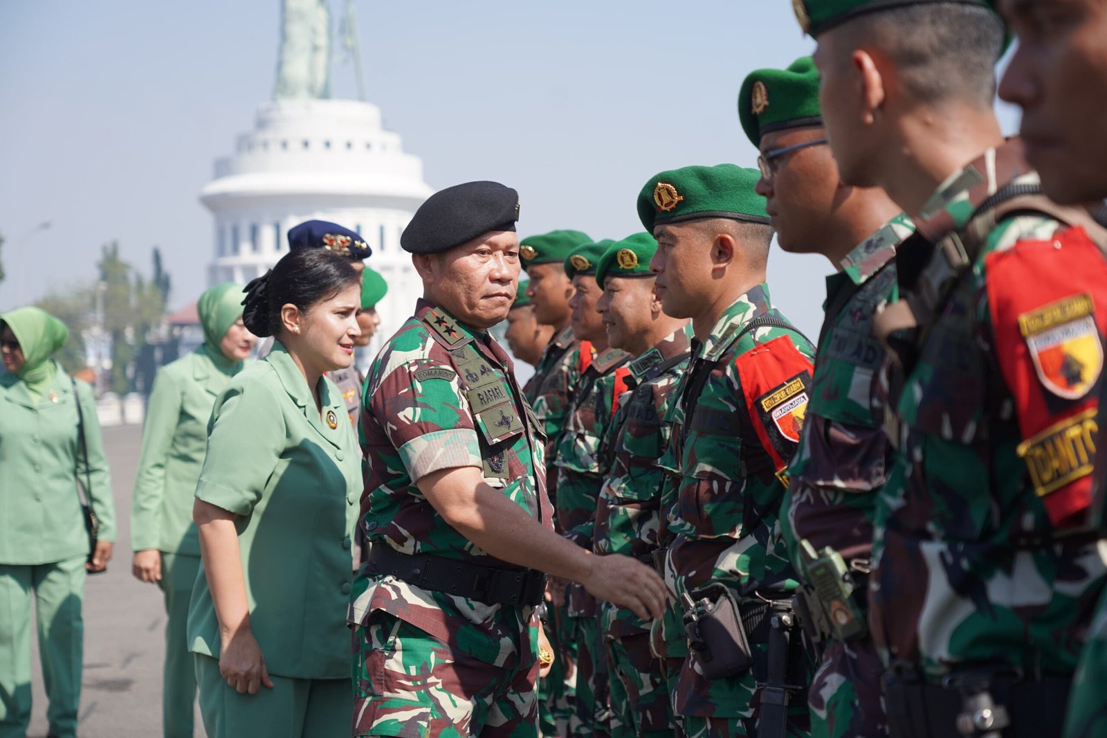 Dangartap III/Surabaya Kirim Pasukan Yonzipur 5/ABW ke Kalimantan Barat