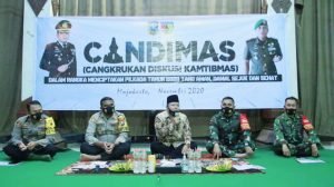 Kapolresta Mojokerto Diskusi Kamtibmas Dengan Warga Jetis