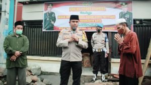 Kapolresta Mojokerto Bedah Rumah Masjid ini