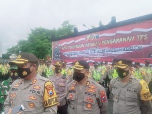 30 BKO Polda Jatim Turun Gunung Amankan Pilkada di Wilayah Hukum Polresta Mojokerto