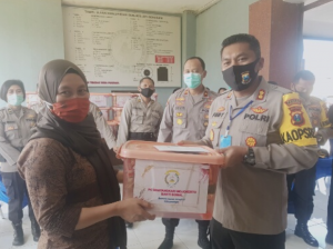 Polres Mojokerto Gelar Bhakti Sosial Peduli Jurnalis