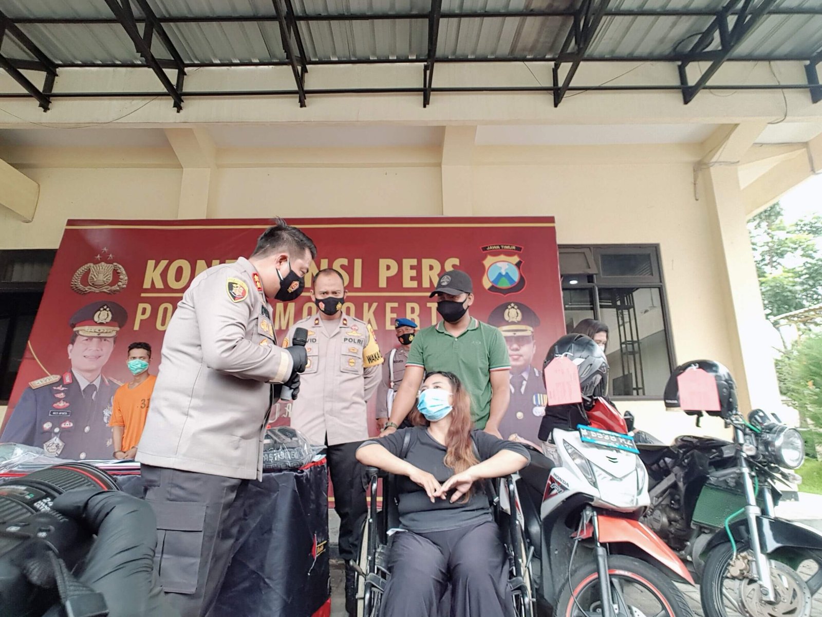 Ibu Hamil 7 Bulan jadi Korban Jambret di Mojokerto