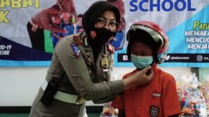 Kasat Lantas Polresta Mojokerto: Kita Wajib Kenalkan Rambu Lalu Lintas Sejak Dini