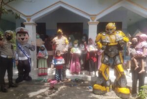 Polres Mojokerto Rayakan Ulang Tahun Anak Usia 5 Tahun, Begini Awal Mulanya