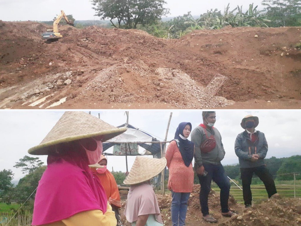 DPRD Mojokerto Tindak Lanjuti Pelanggaran Kerusakan Lingkungan Galian C Dusun Geruh