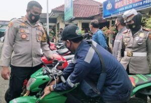 Polresta Mojokerto Amankan 16 Pembalap Liar