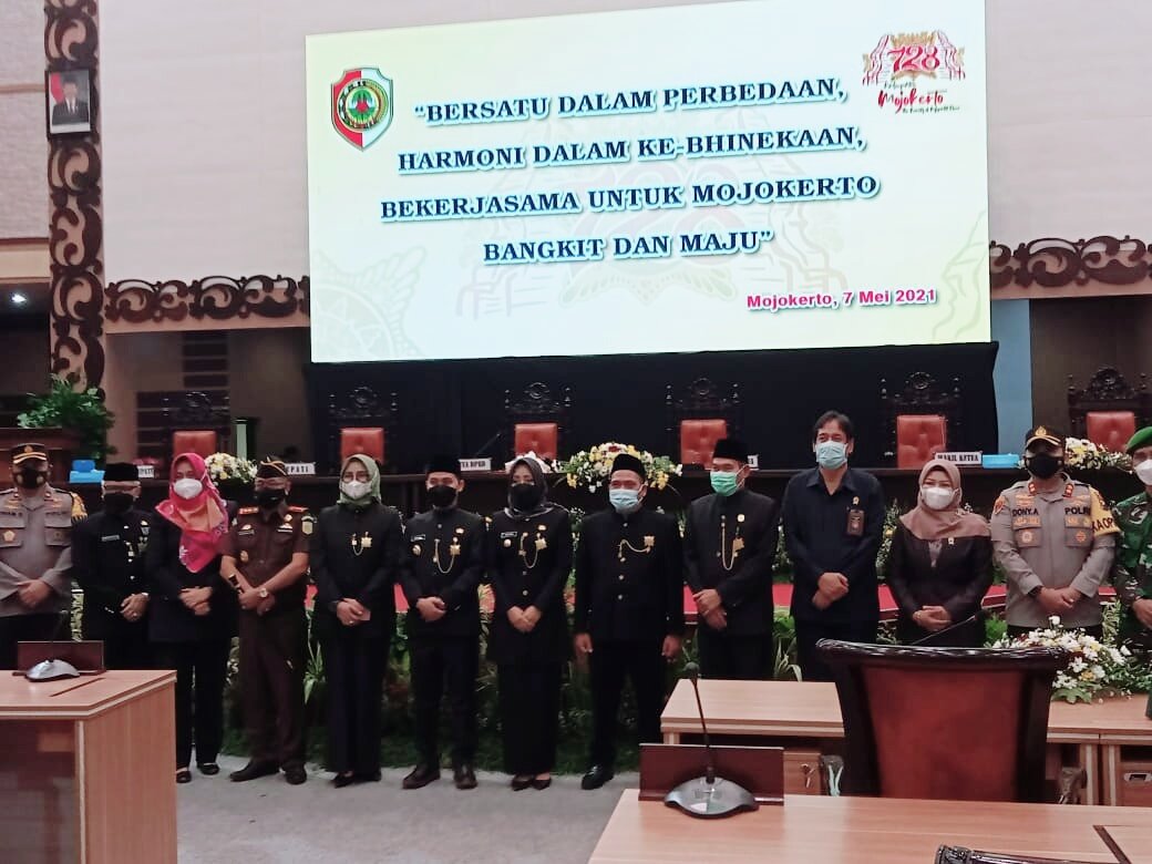 Hari Jadi Kabupaten Mojokerto Ke 728, DPRD Gelar Rapat Paripurna