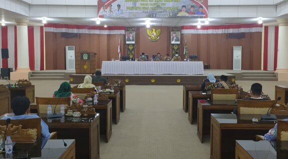 DPRD Kabupaten Ogan Ilir Gelar Rapat Paripurna Umumkan Penetapan Panca-Ardani Sebagai Bupati Terpilih