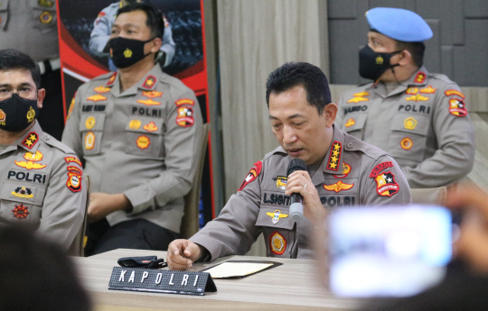 Polri Amankan Lima Bom Aktif dan Tangkap 13 Terduga Teroris Di Jakarta-Makassar-NTB