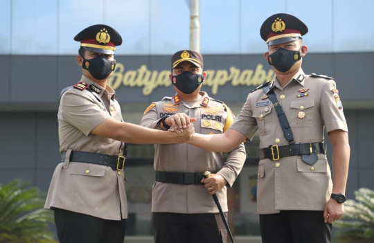 Kapolres Mojokerto Pimpin Sertijab Kasat Reskrim Polres Mojokerto
