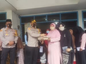 Kapolresta Mojokerto Bakti Sosial di Panti Putri PAY Muhammadiyah Meri Kota Mojokerto