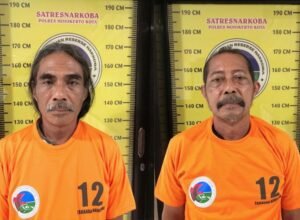 Satresnarkoba Polresta Mojokerto Amankan 3,6 Gram Sabu dari 2 Pria ini