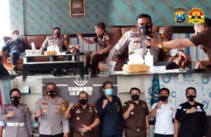 Kapolresta Mojokerto Silaturahmi ke Kajari Kabupaten Mojokerto