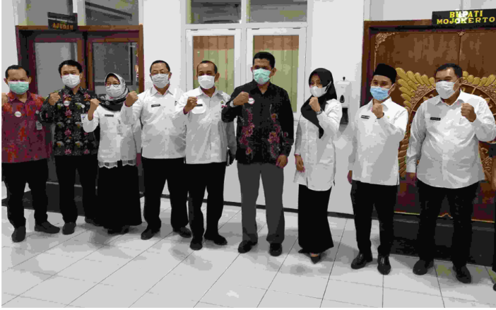 Wujudkan Universal Health Coverage, BPJS Kesehatan Mojokerto Audiensi dengan Bupati