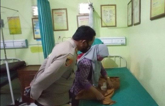 Bayi ini Dibuang di Belakang Rumah Warga Kepuh Pandak Mojokerto