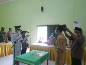 Achmad Rudy Hadiansyah Dilantik Menjadi Sekretaris Desa Tangunan