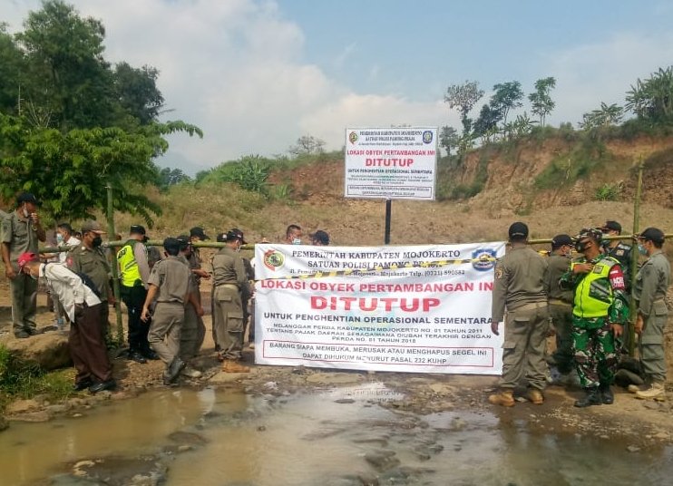 Galian C di Dusun Dukuh Ditutup Petugas, Apa Penyebabnya?