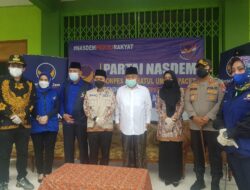 NasDem Kabupaten Mojokerto dan ASC Foundation Sukseskan Vaksinasi di Amanatul Ummah