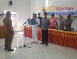Almas Firdausi S.Sos Resmi Dilantik Menjadi Sekdes Kemasantani