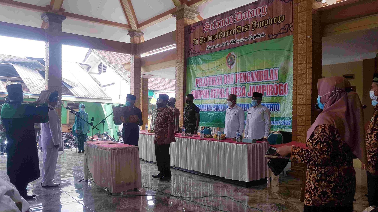 Resmi Dilantik, Kepala Desa Jampirogo Bakal Evaluasi Program Desa Sebelumnya