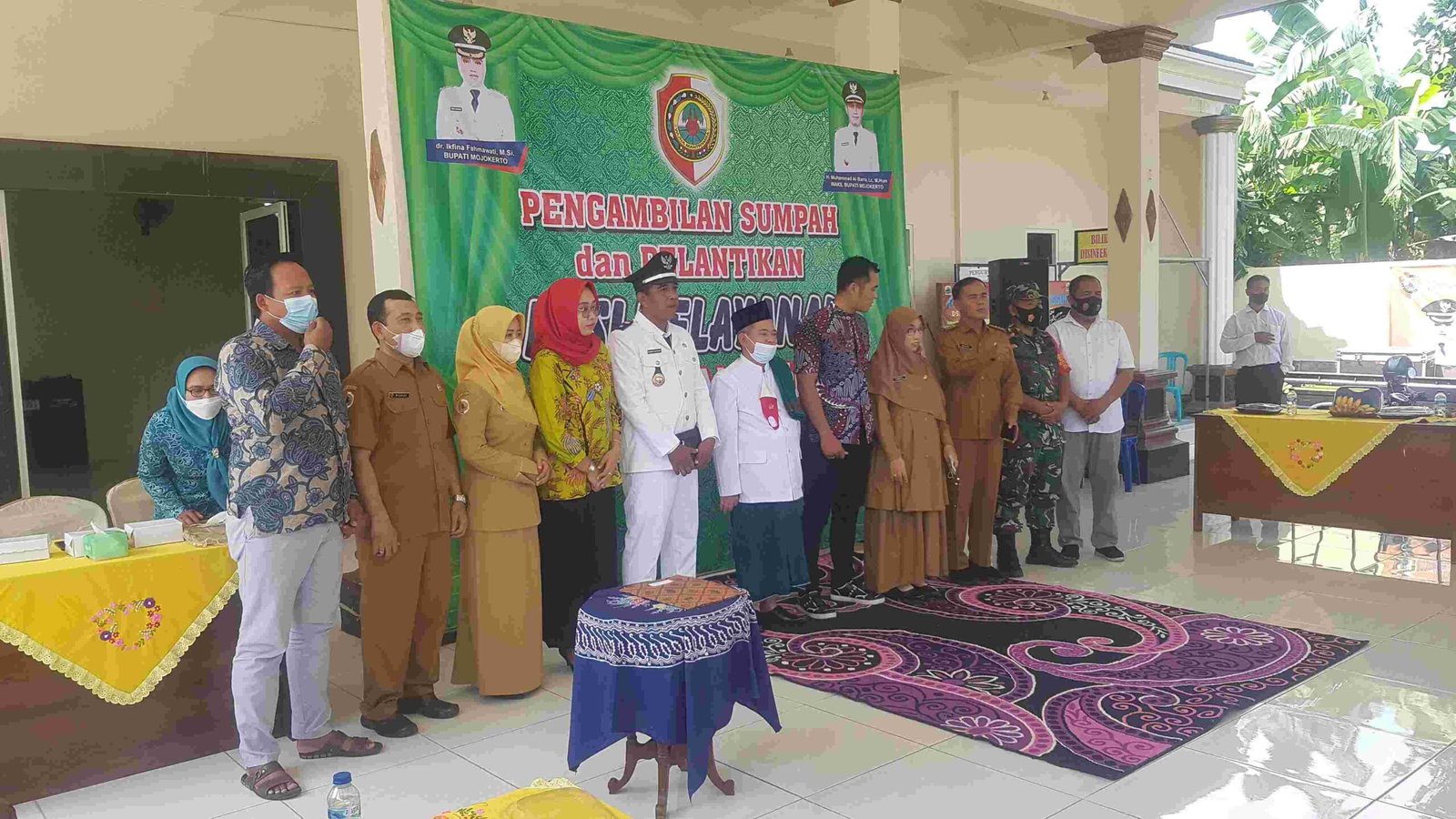 Kades Kalipuro Gelar Pelantikan Kasi Pelayanan