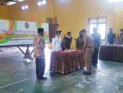 Iswanto Resmi Dilantik Menjadi Sekdes Wiyu
