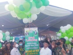 KH. Asep dan Gus Barra Launching Ponpes Mahad An Nur