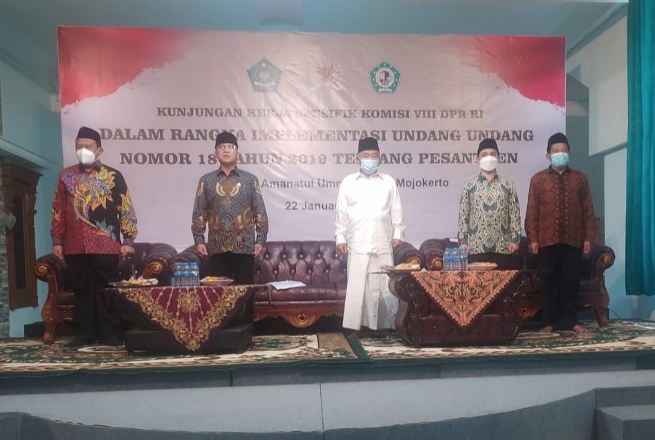 DPR RI Kunjungi Ponpes Amanatul Ummah, Para Kiai Sampaikan Aspirasi