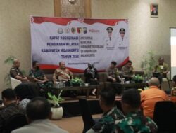 Rakor Antisipasi Bencana Hidrometeorologi di Kabupaten Mojokerto, Bupati Ikfina Tekankan 7 Hal