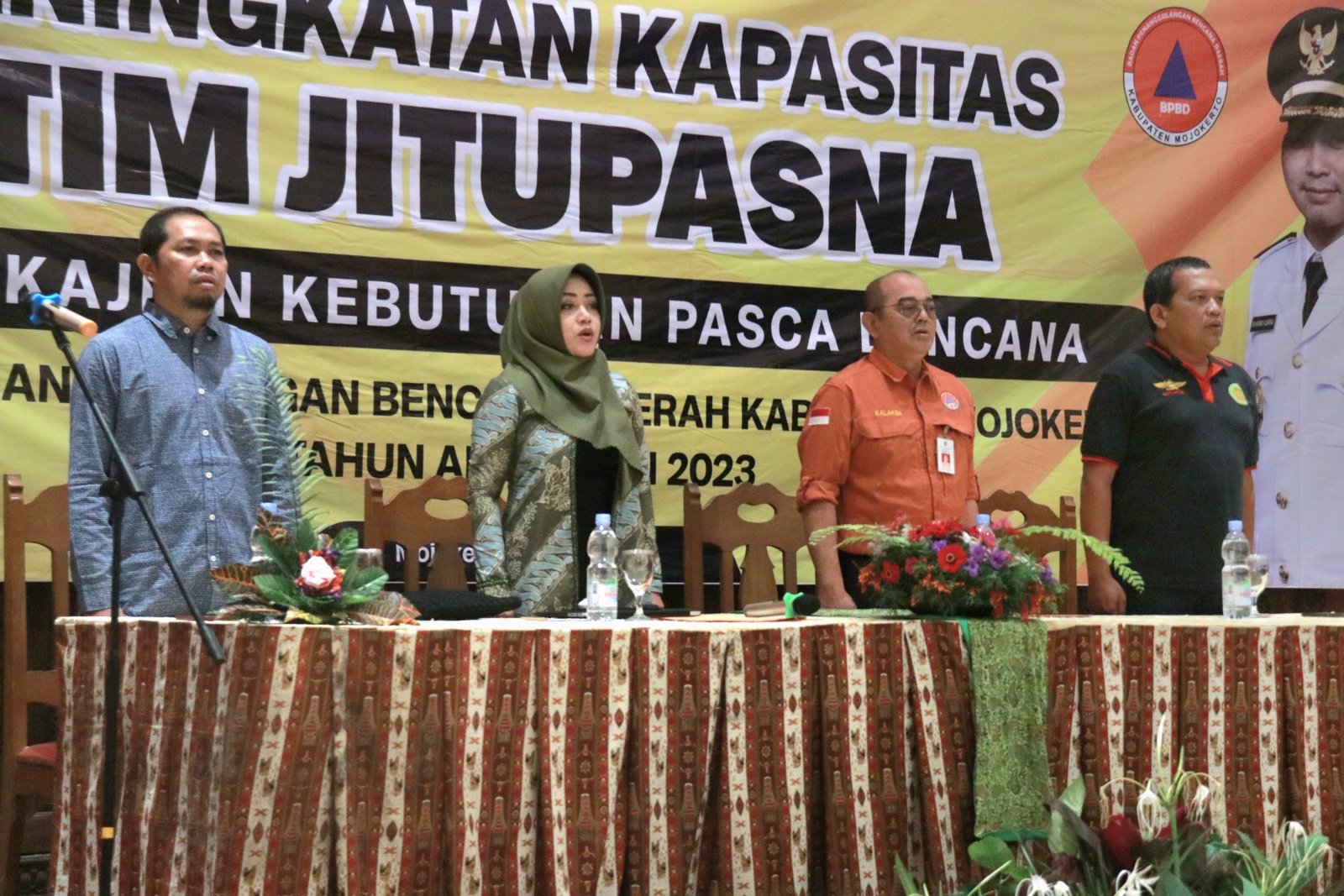 Tingkatkan SDM Tangani Kebencanaan, Pemkab Mojokerto Gelar Latihan