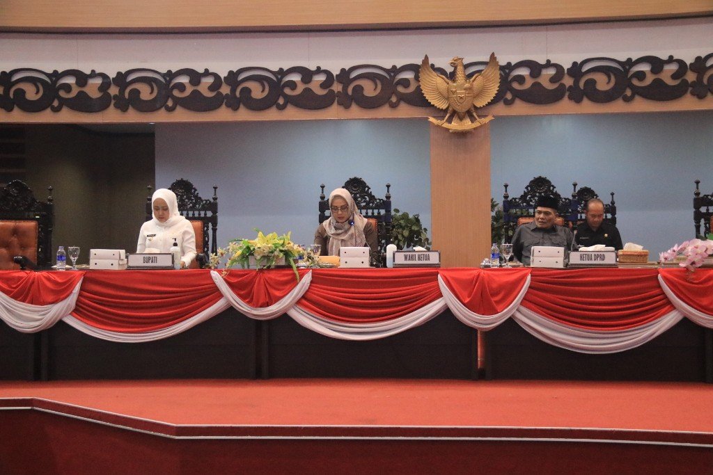 Rapat Paripurna DPRD Kabupaten Mojokerto, Penyampaian Nota Penjelasan Bupati Ikfina atas KUA dan PPAS